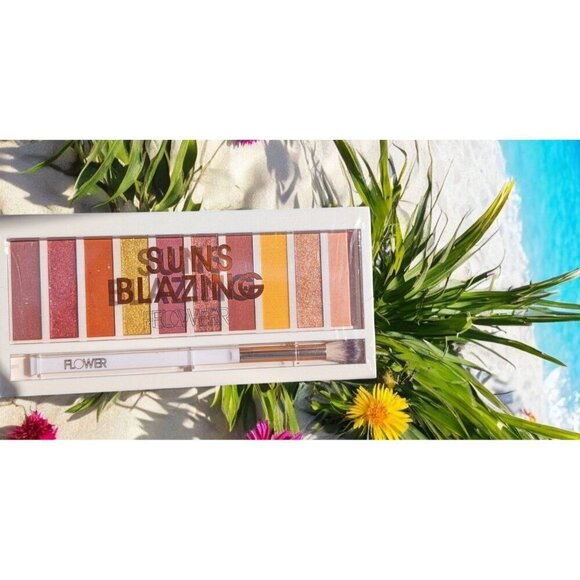 FLOWER Beauty By Drew Barrymore Eyeshadow Palette Sun's Blazing (New) LAST ONE - Picture 3 of 4